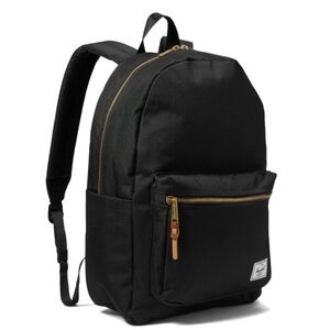 Herschel Supply Company Black Backpack with Gold Accents